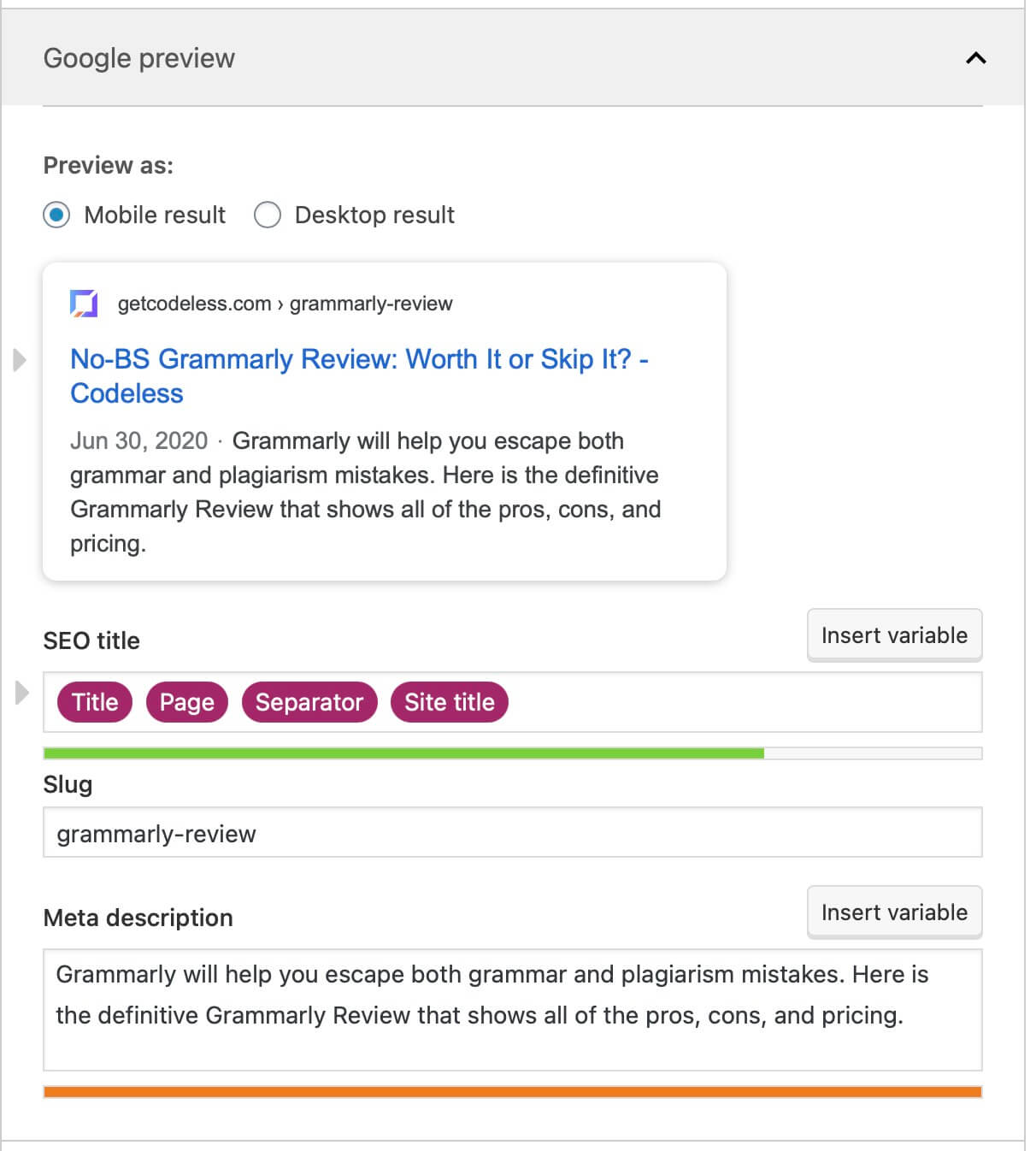 Yoast SEO